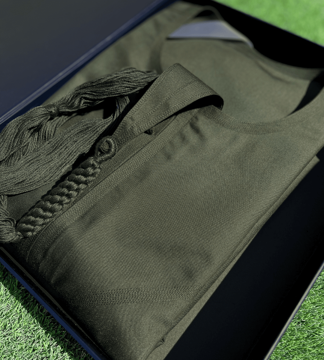 Mens Forest Green Emirati Thobe