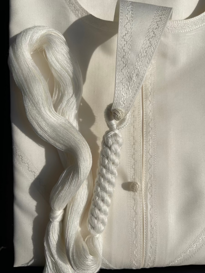 Mens Cream Emirati Thobe