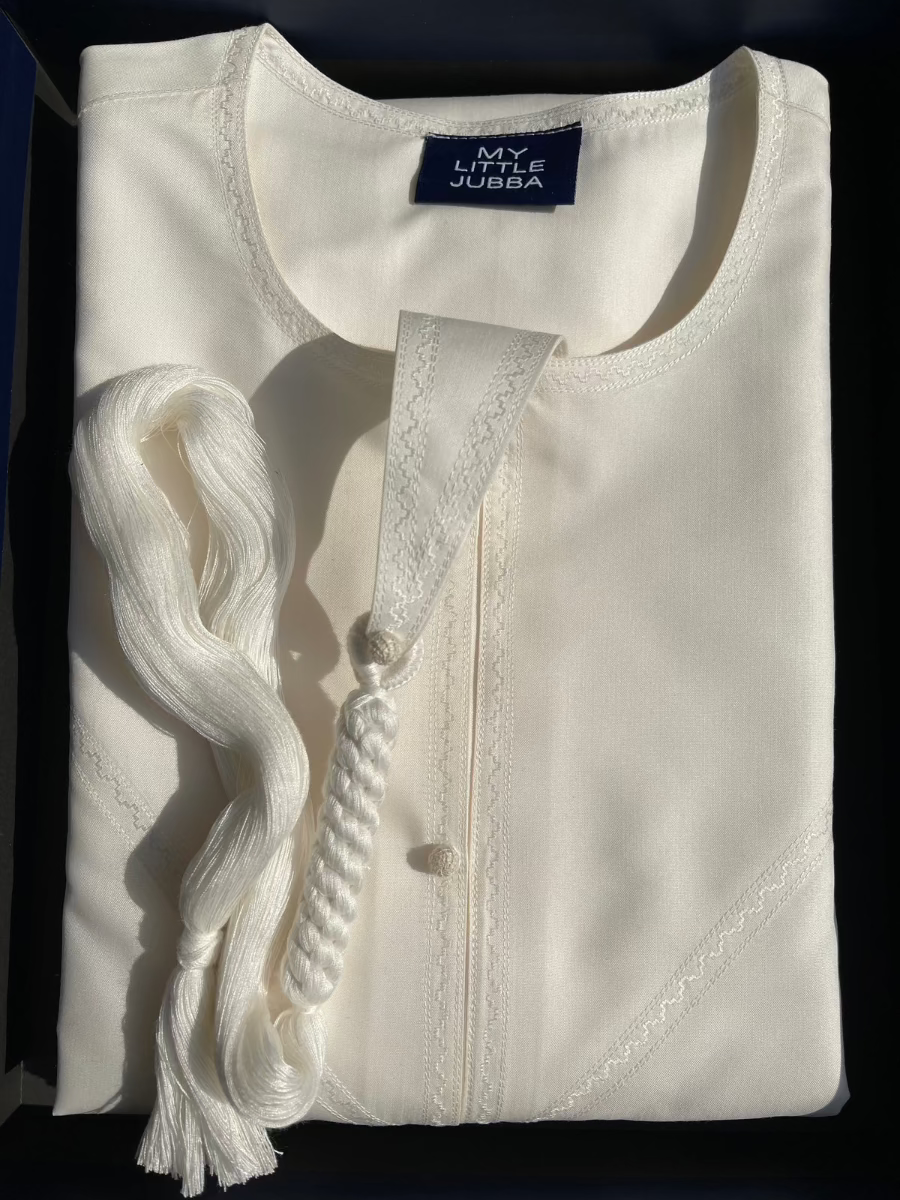 Mens Cream Emirati Thobe