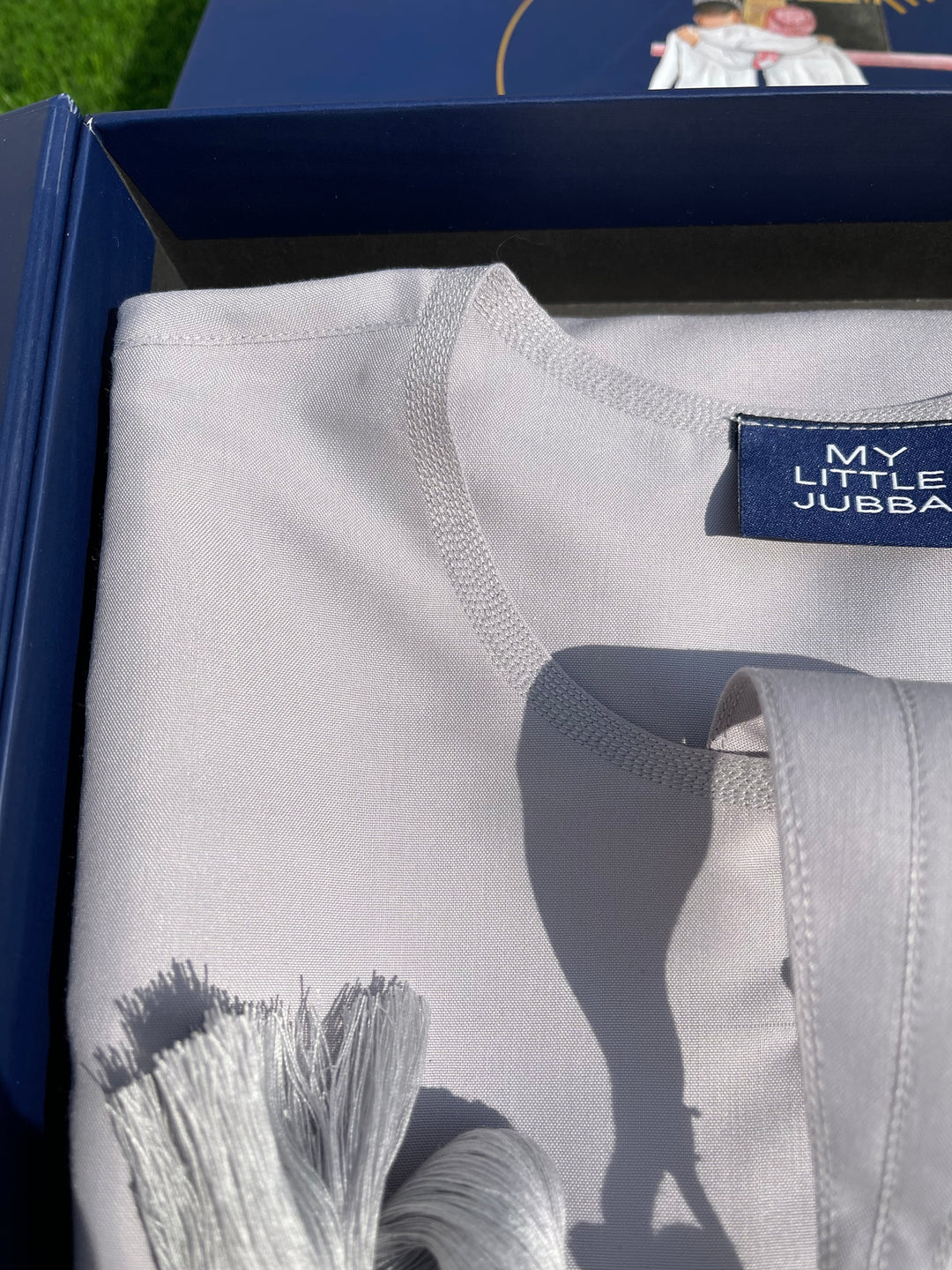 Mens Grey Emirati Thobe