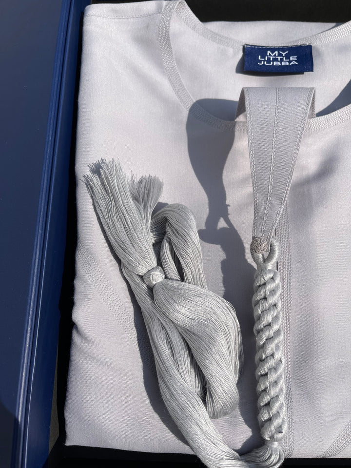 Mens Grey Emirati Thobe