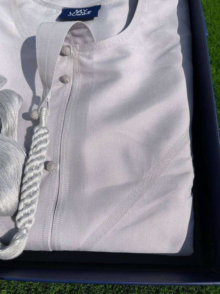 Mens Grey Emirati Thobe