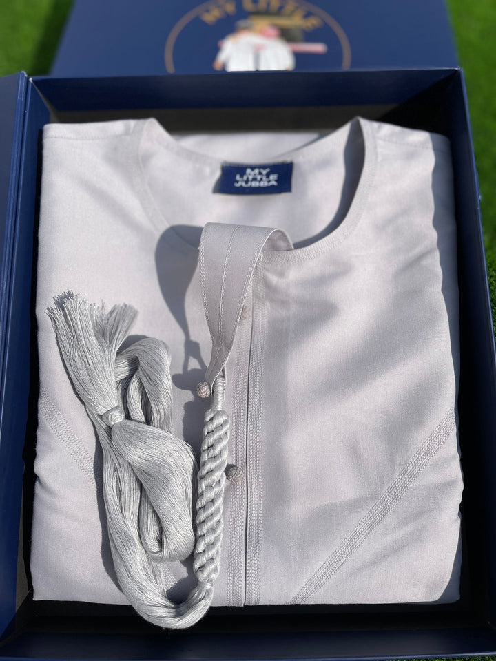 Mens Grey Emirati Thobe