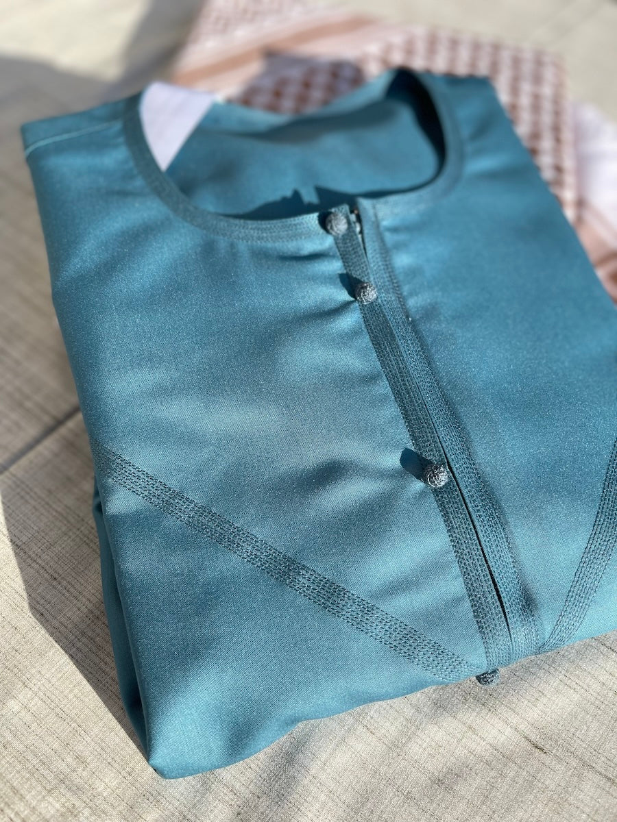 Mens Turquoise Majesty Emirati Thobe