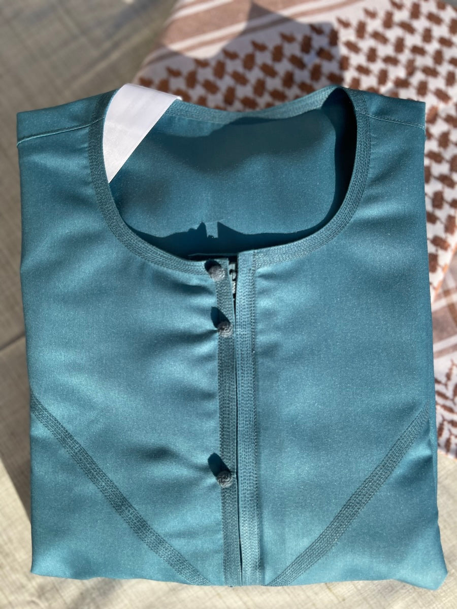 Mens Turquoise Majesty Emirati Thobe