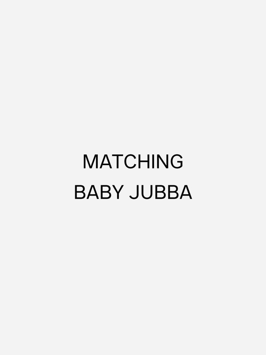 Matching Baby Jubba