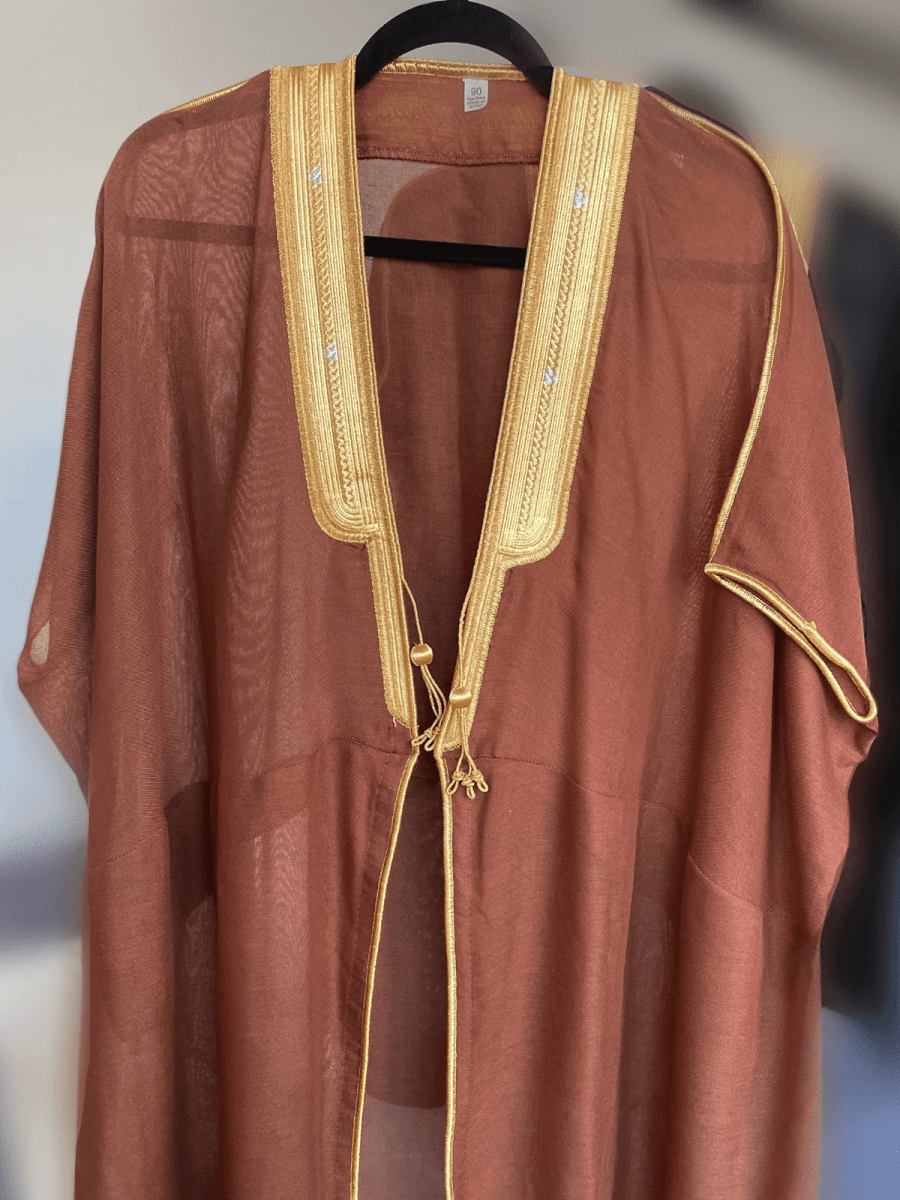 Brown Kids Bisht