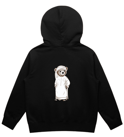 Premium Kids Personalized Black Hoodie - Ultra Soft Emirati