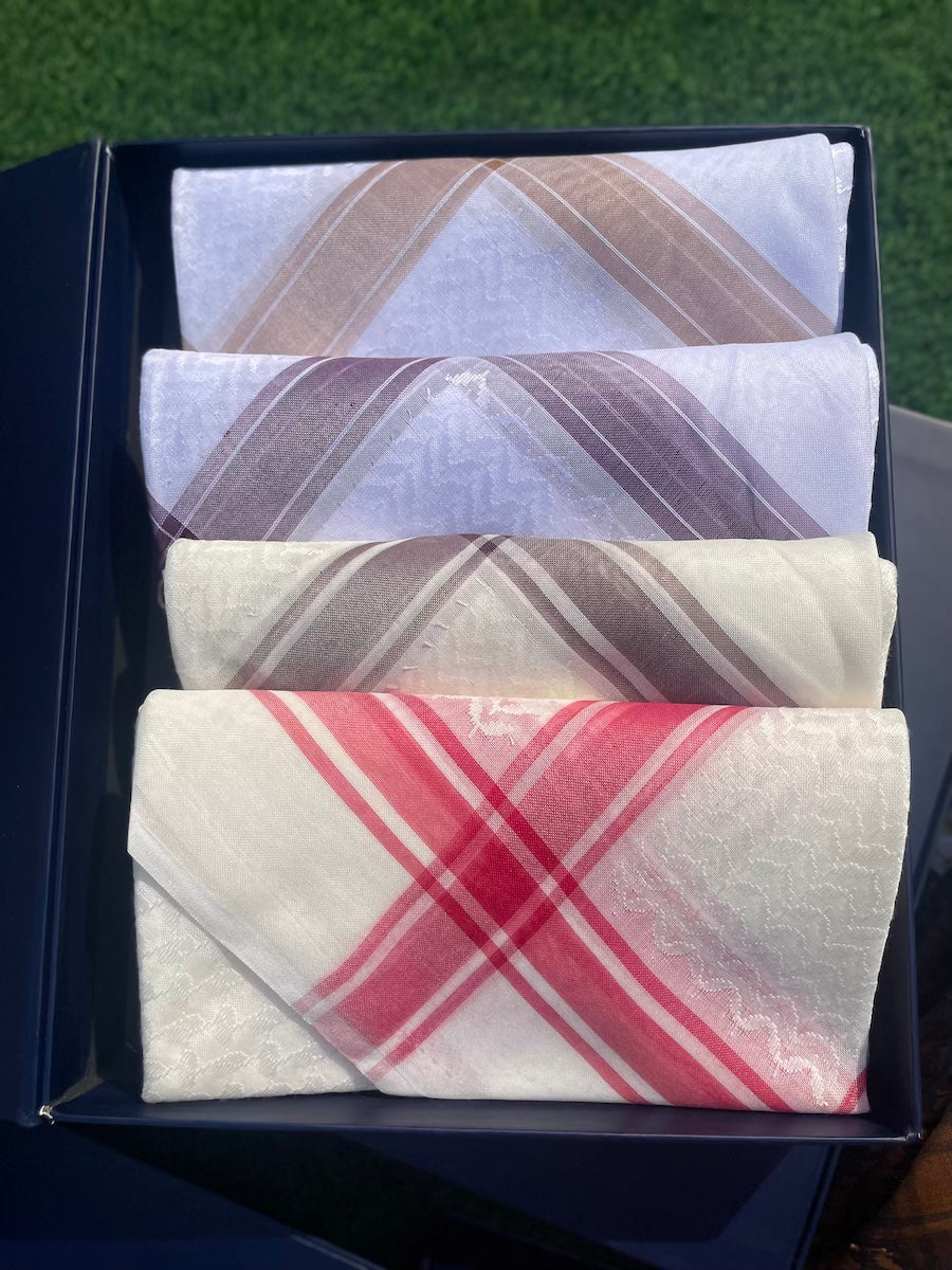 Exclusive Sand & Berry Collection 4-Piece Keffiyeh Box Set - Limited Edition