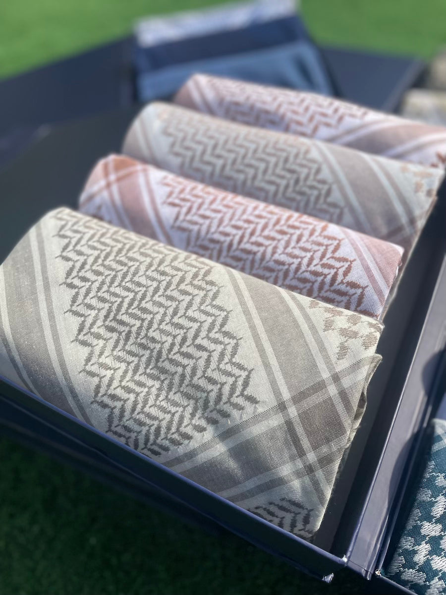 Golden Oasis - Exclusive Shemagh & Keffiyeh Box Set - Limited Edition
