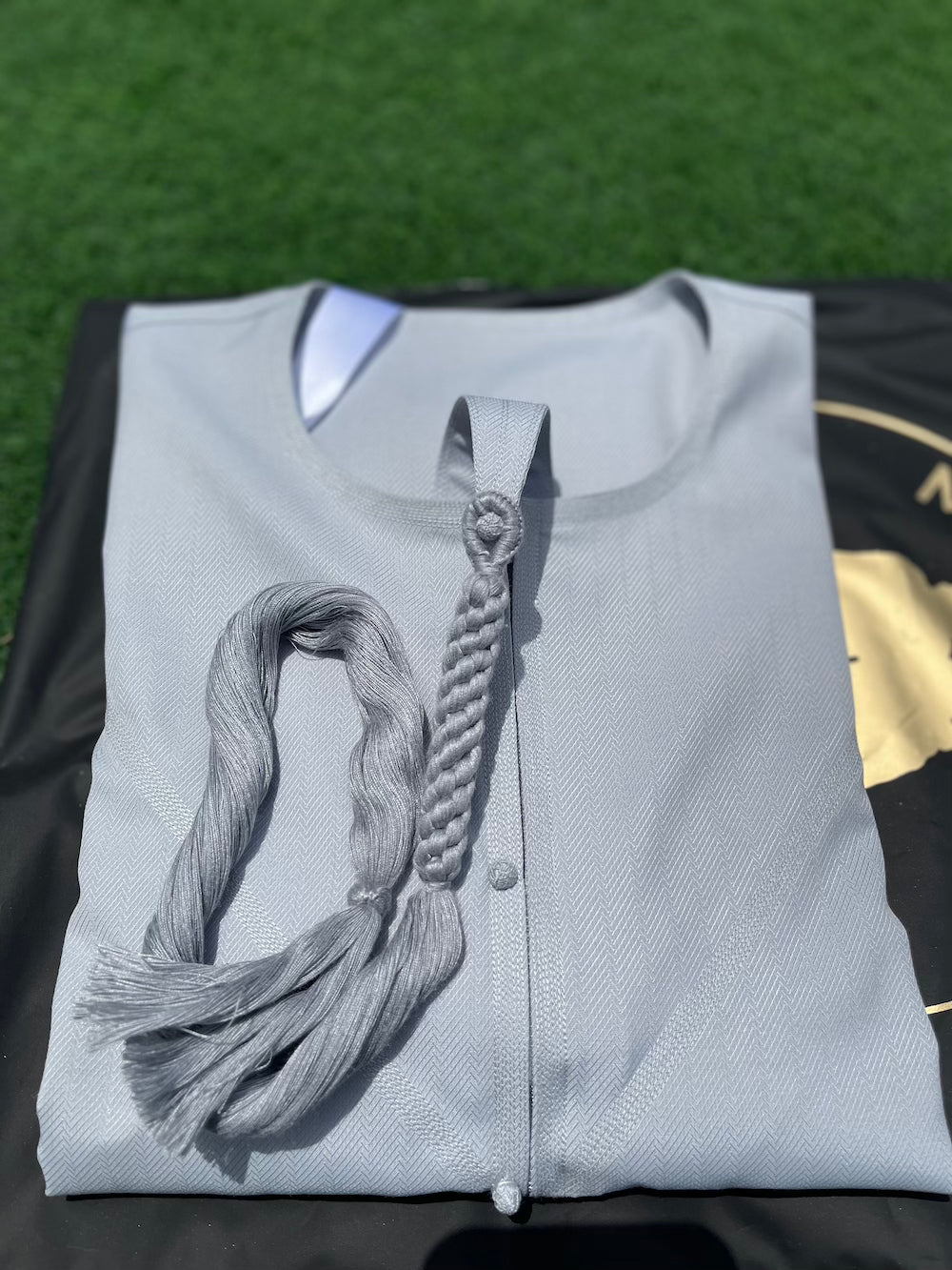 ثوب جبة اماراتي منقوش للأطفال