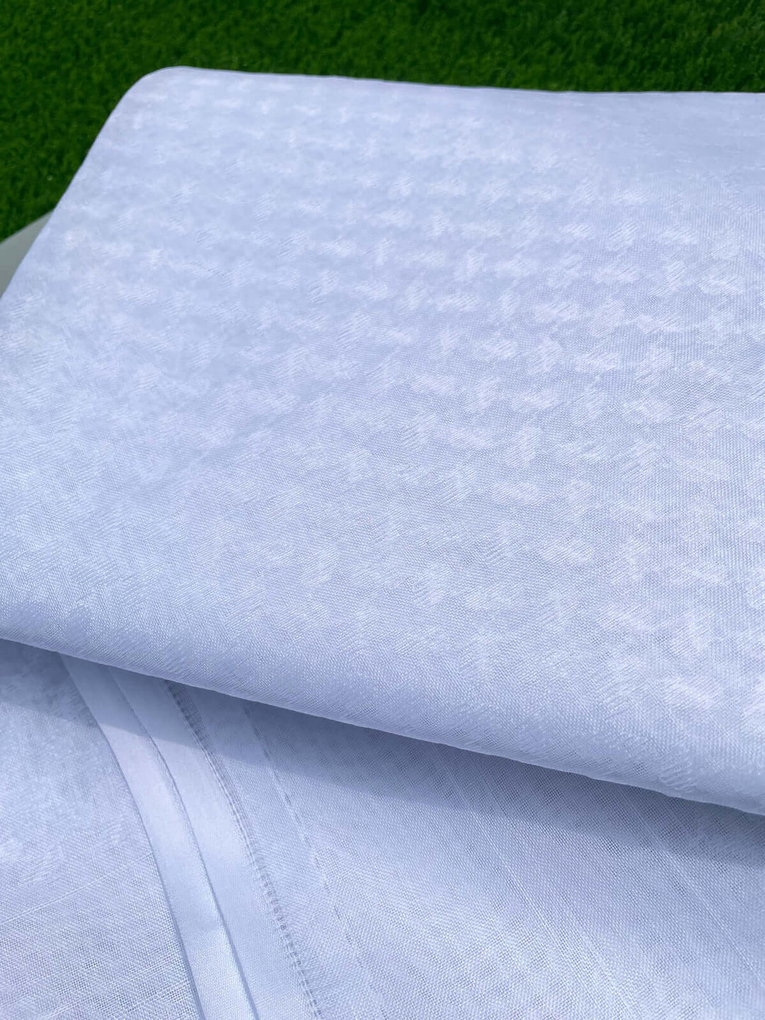 Mens White Luxury Shemagh Scarf