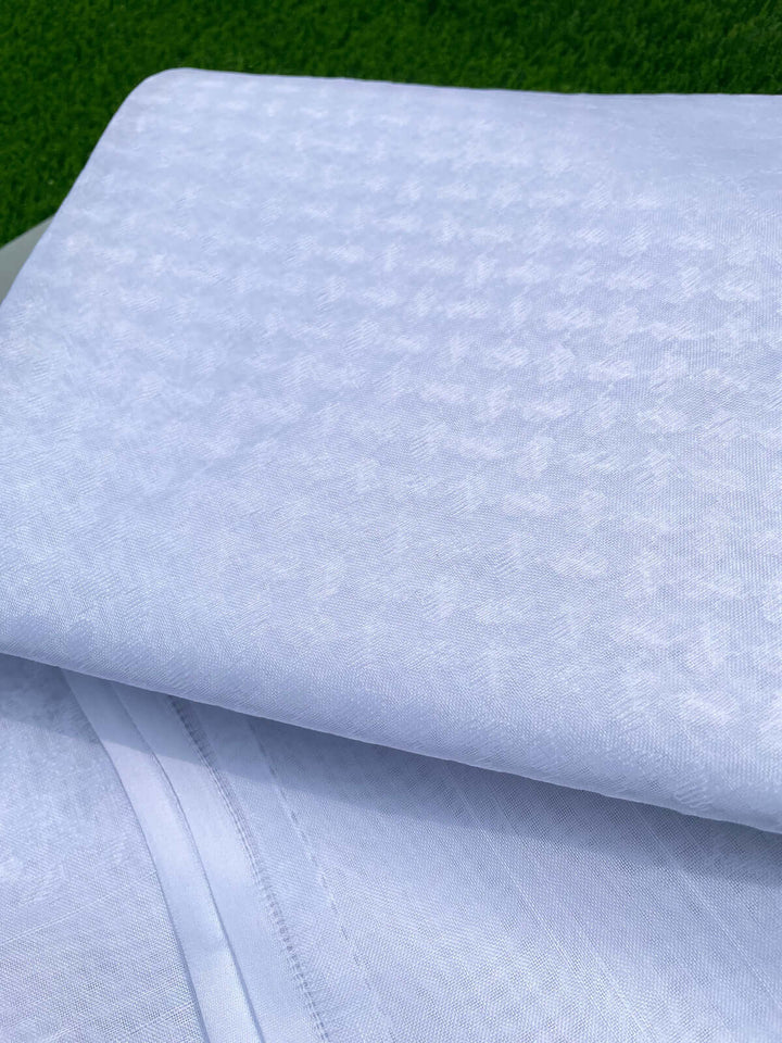 Mens White Luxury Shemagh Scarf