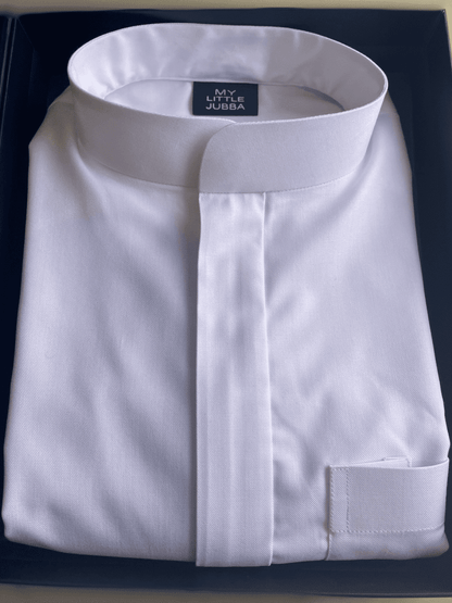 Mens White Cashmere Wool Kuwaiti Thobe