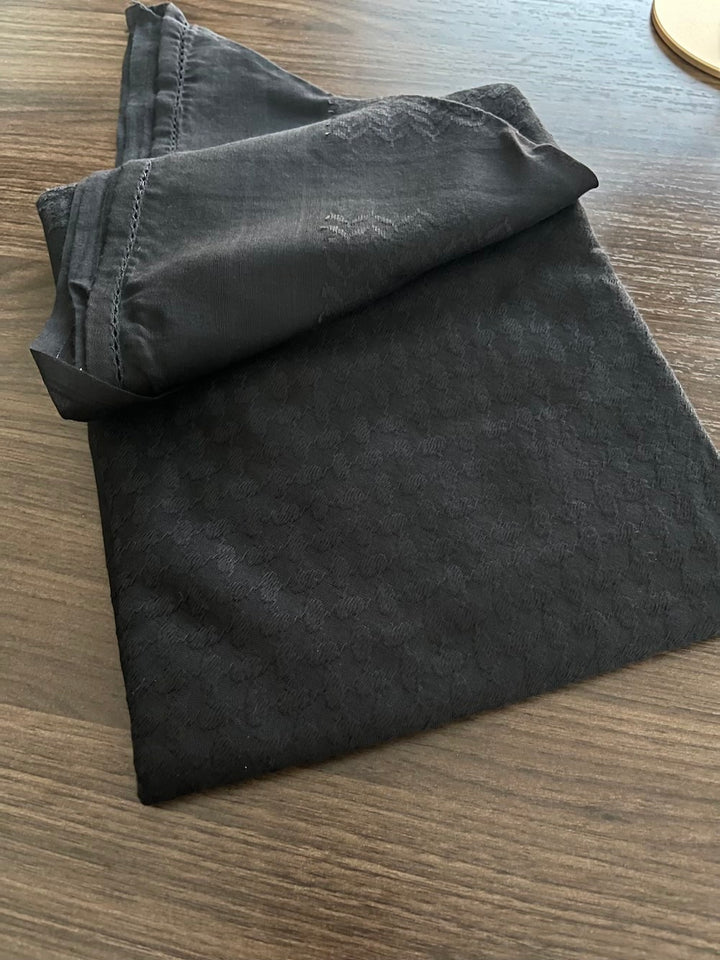 Classic Unisex Black Keffiyeh Scarf