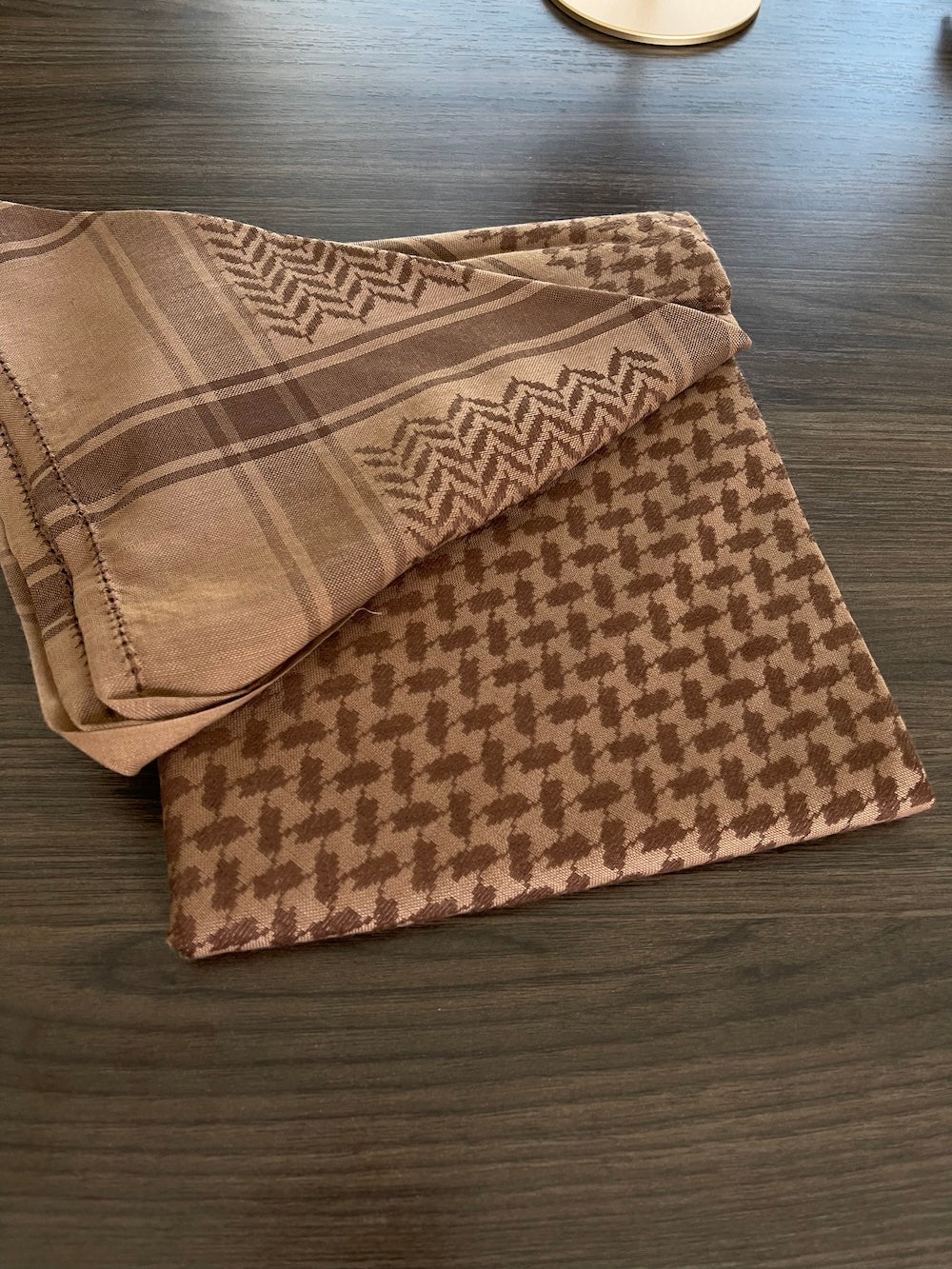 وشاح كوفية إسبرسو كلاسيكي للجنسين