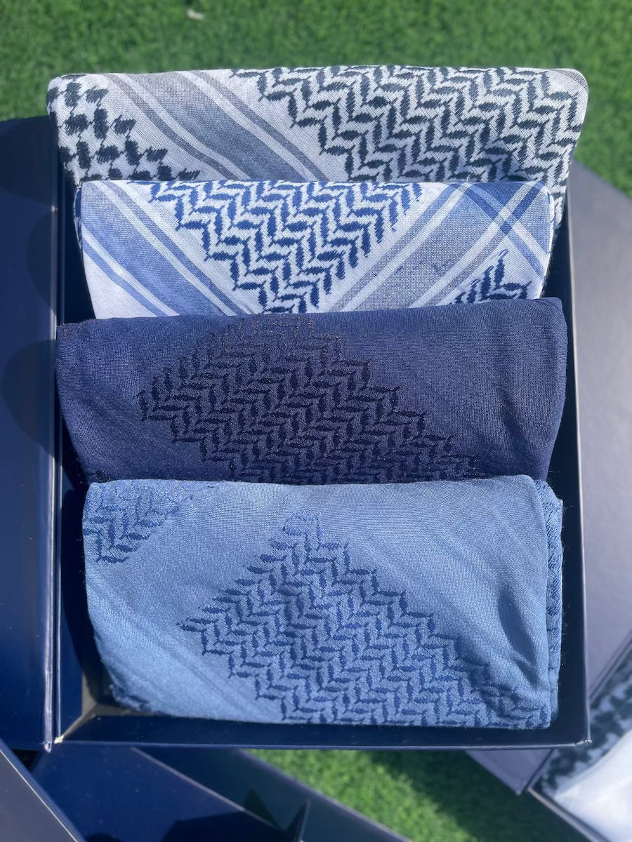 Ocean Voyage Collection: Exclusive Shemagh & Keffiyeh Box Set - Limited Edition