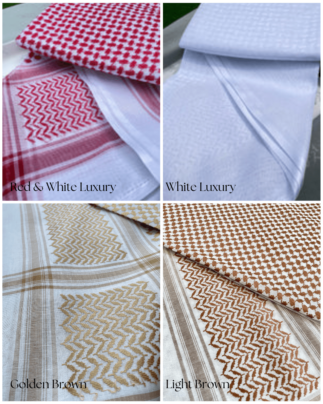 Classic Shemagh Scarves