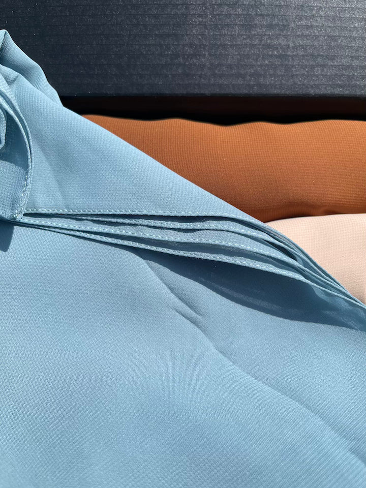 The Ember Dusk Chiffon Hijab Set