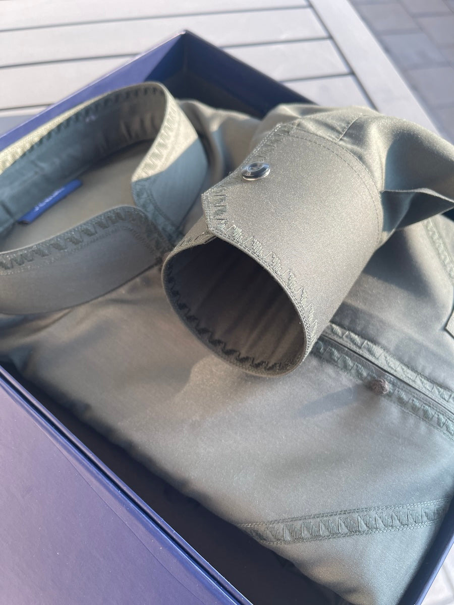 NEW - Mens Forest Green Bahraini Thobe