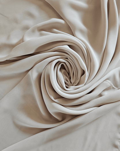 Premium Beige Chiffon Hijab Scarf