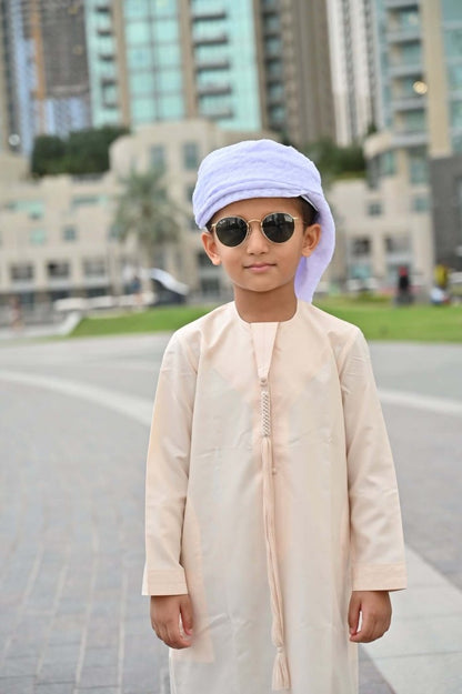 Beige Emirati Baby Jubba