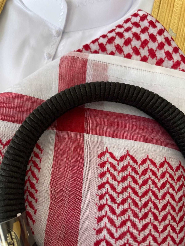 Kids Al Asfar 4 pcs Thobe Set