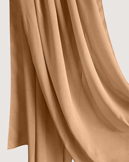 Premium Golden Sand Chiffon Hijab Scarf