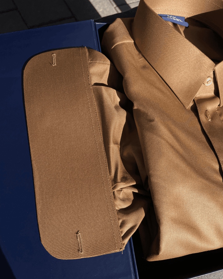 Mens Golden Sand Qatari Thobe