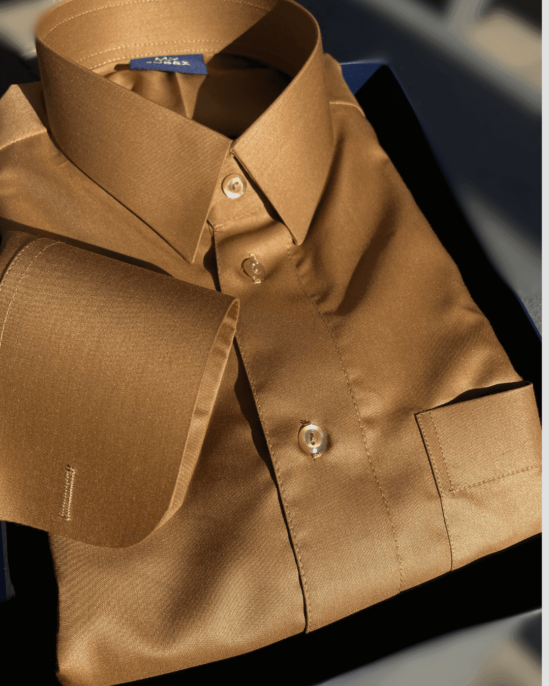 Mens Golden Sand Qatari Thobe