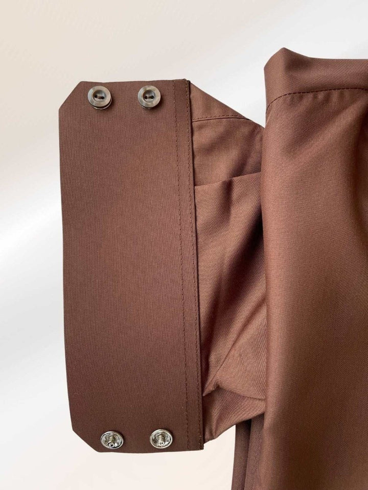 Mens Golden Mahogany Abadi Thobe