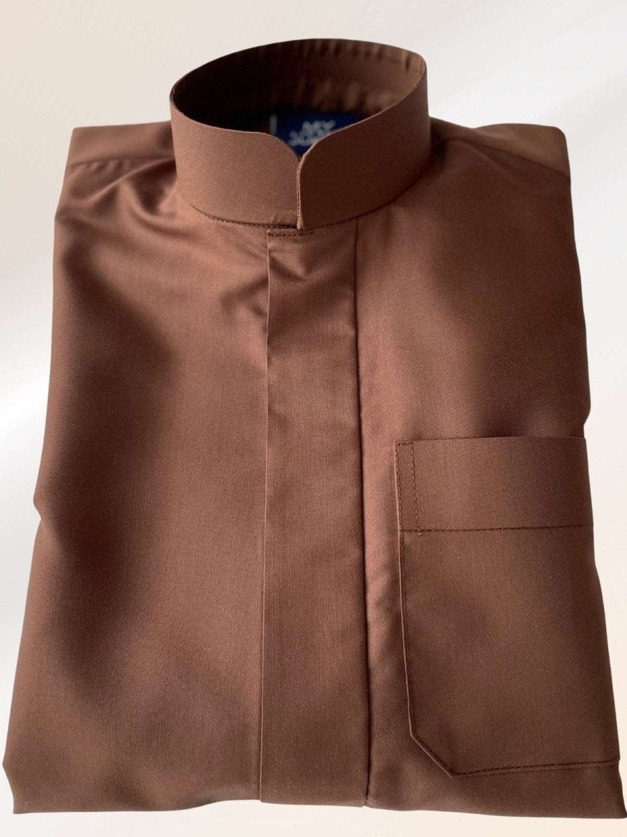Mens Golden Mahogany Abadi Thobe