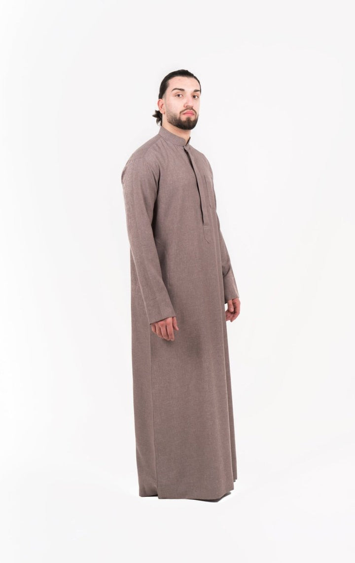 Mens Light Mocha Semiramis Abadi Thobe