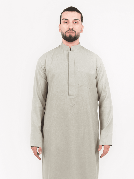 Mens Mist Green Semiramis Abadi Thobe