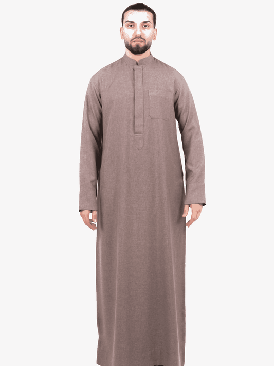 Mens Light Mocha Semiramis Abadi Thobe