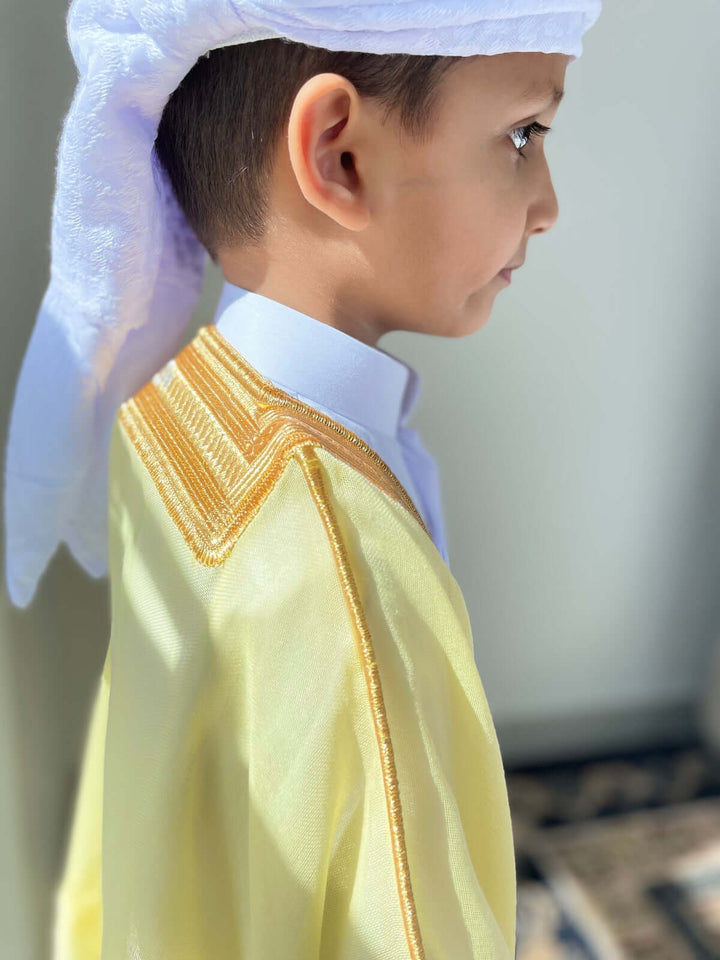 Yellow Kids Bisht