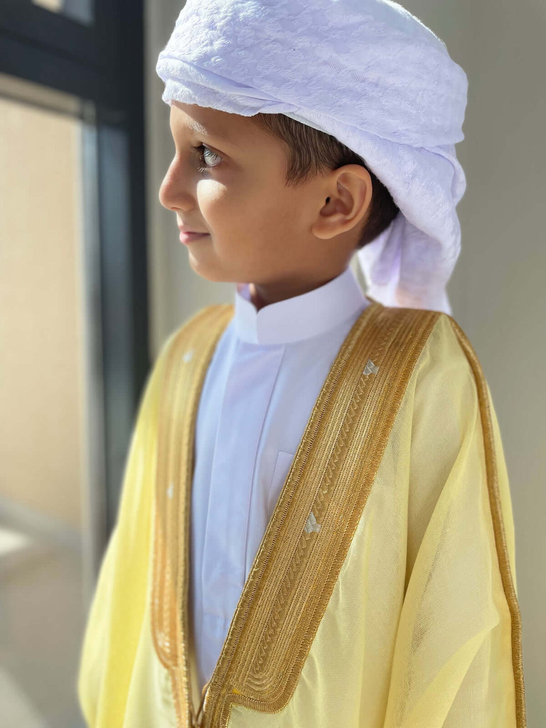 Yellow Kids Bisht