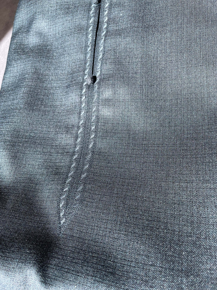 Mens Blue Cashmere Wool Bahraini Thobe