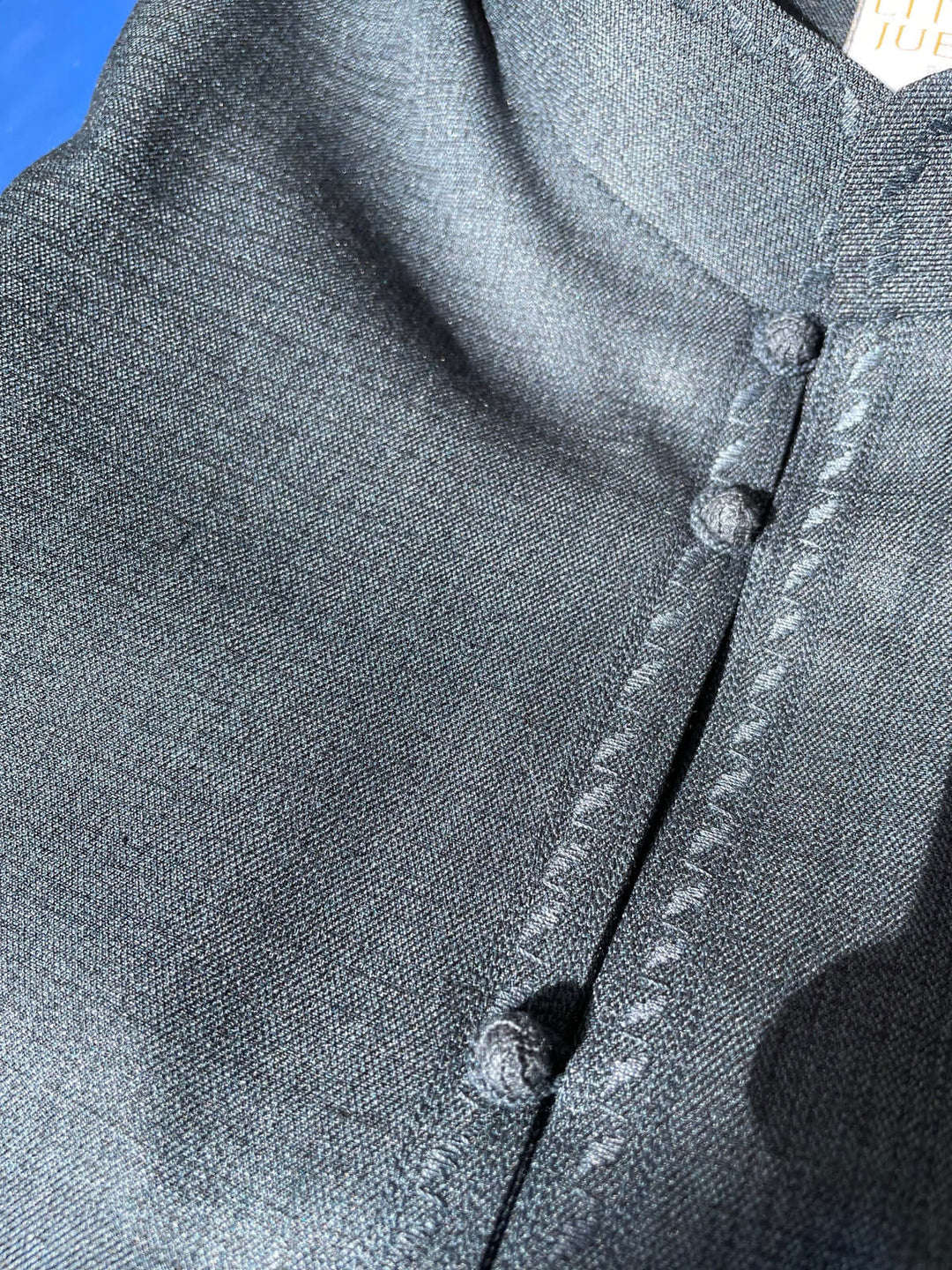 Mens Blue Cashmere Wool Bahraini Thobe